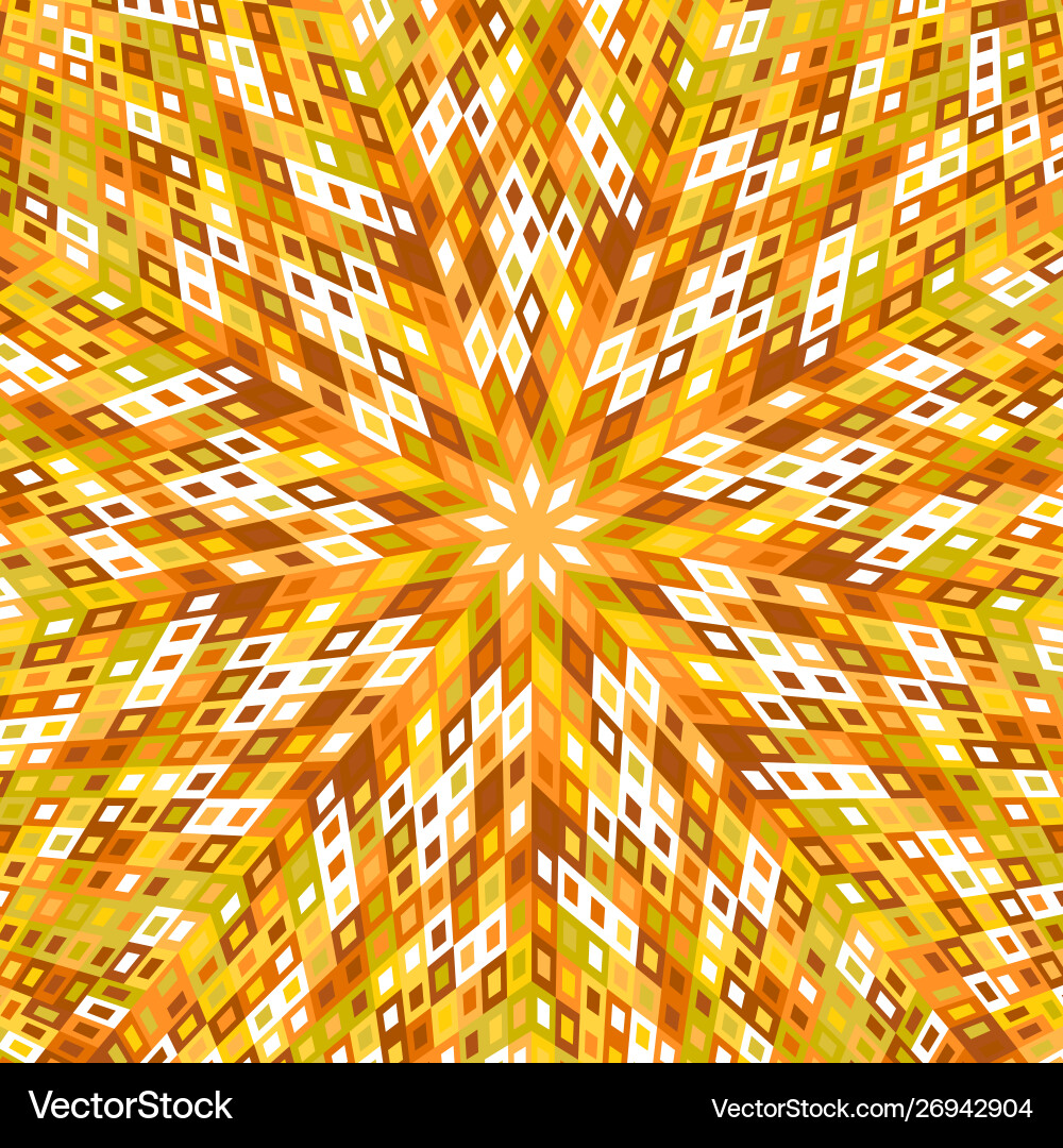 Geometrical abstract colorful tiled rectangle Geometrical abstract colorful tiled rectangle Vector Image