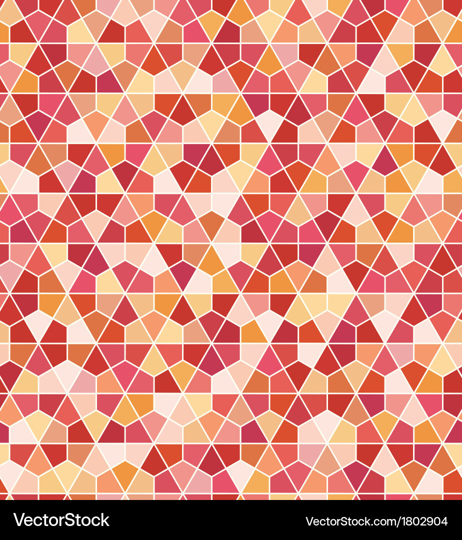 Hexagonal Geometric Pattern vector image