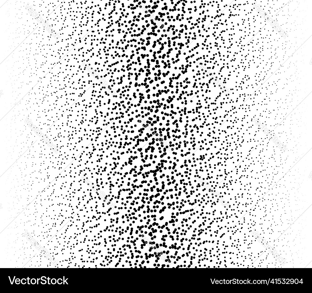 Random circles dots halftone pattern pointillist Vector Image