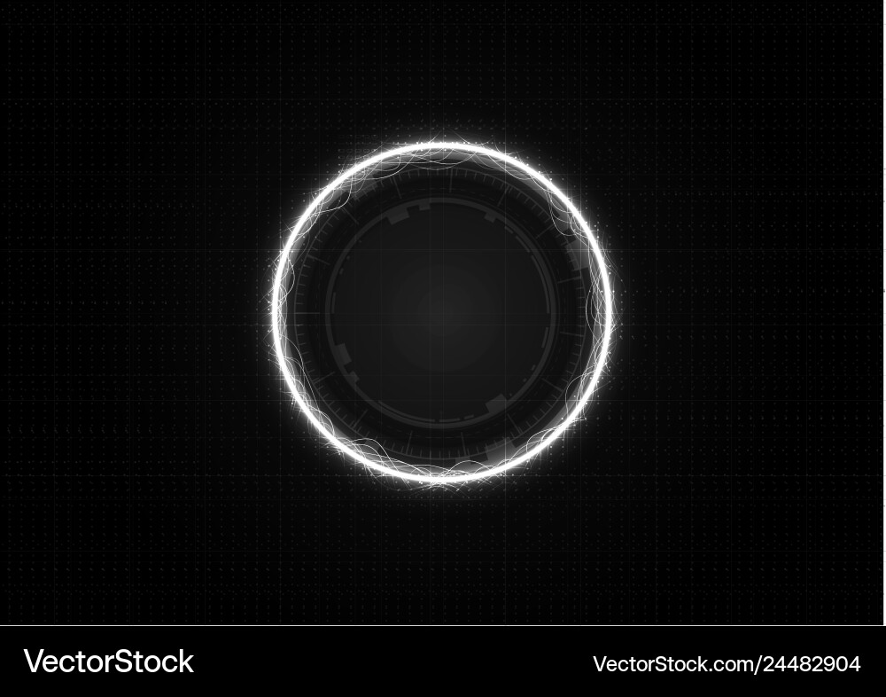 Technological future connection platform abstract Technological future connection platform abstract vector image