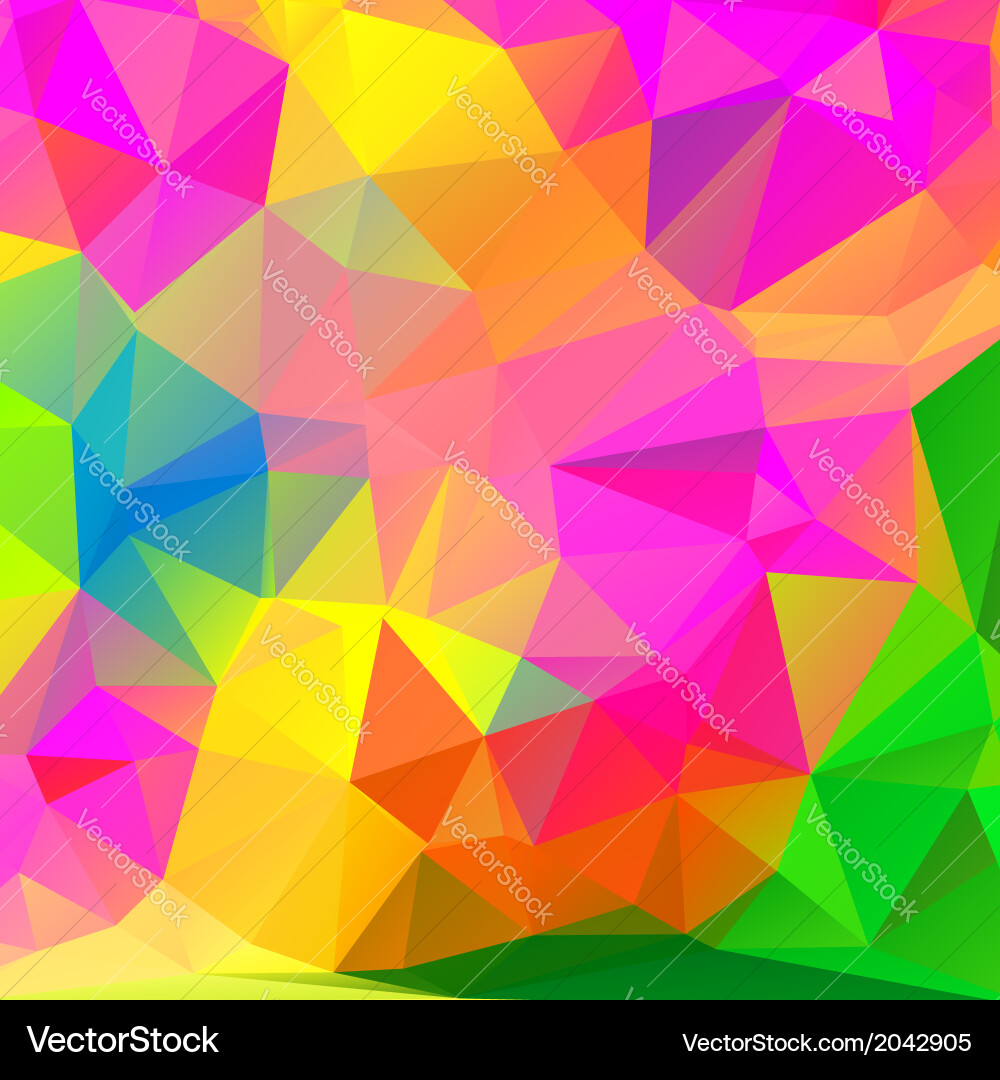 Abstract mosaic pattern vector image