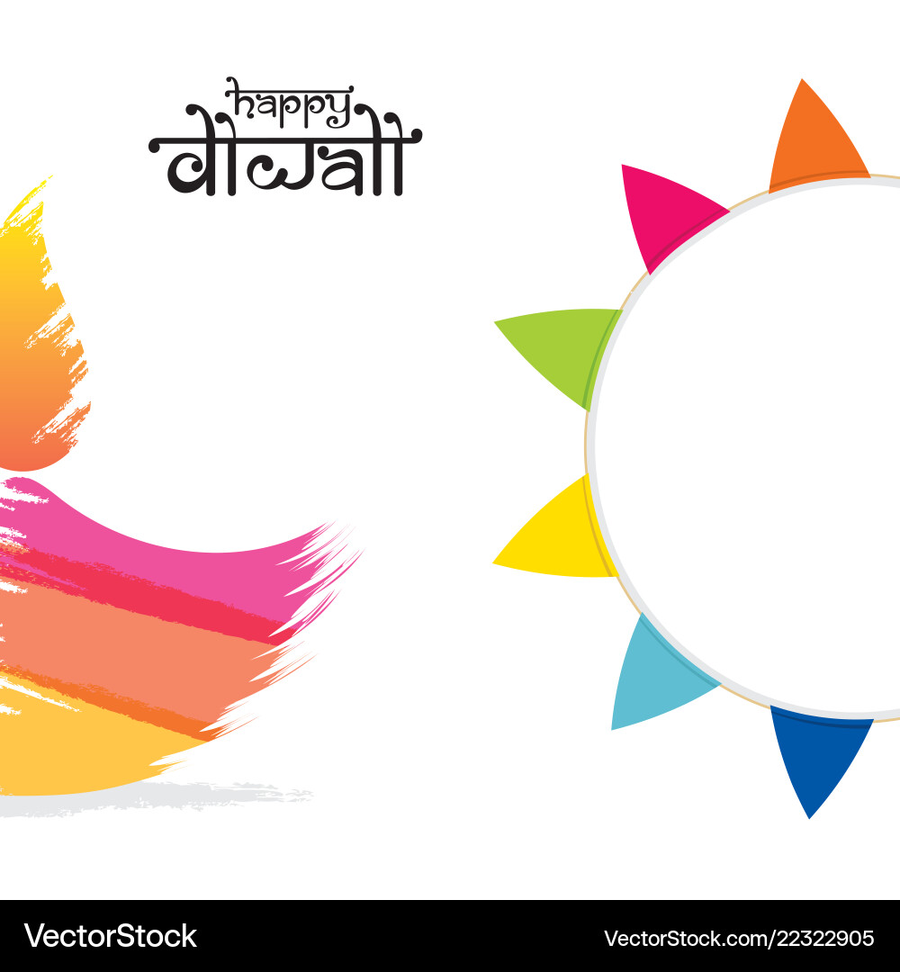 Happy diwali indian festival poster design Happy diwali indian festival poster design vektorbild