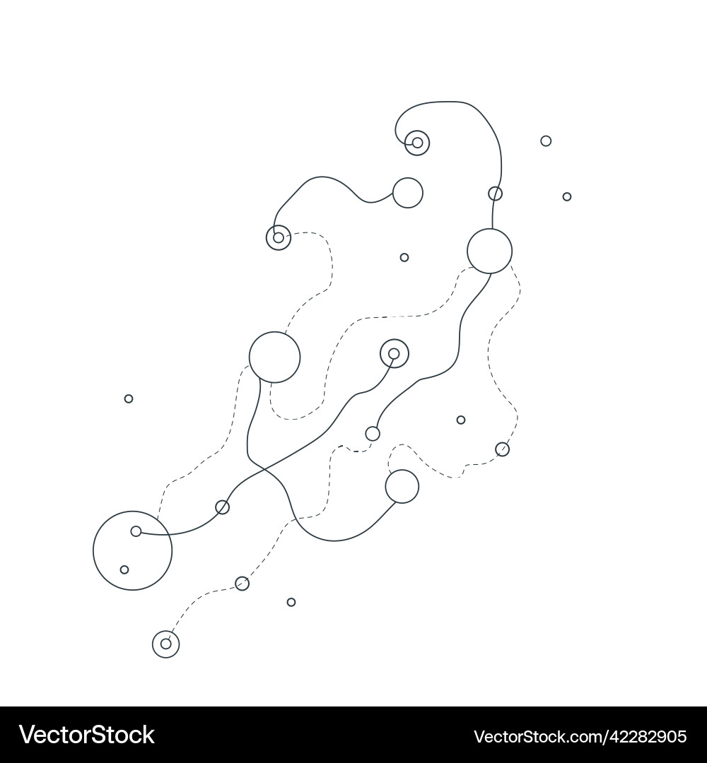 Modern lines liquid style simplicity Modern lines liquid style simplicity vector image