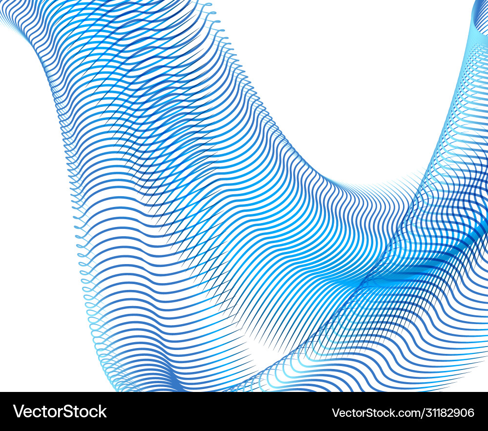 Abstract background blend wave line design Abstract background blend wave line design Vector Image