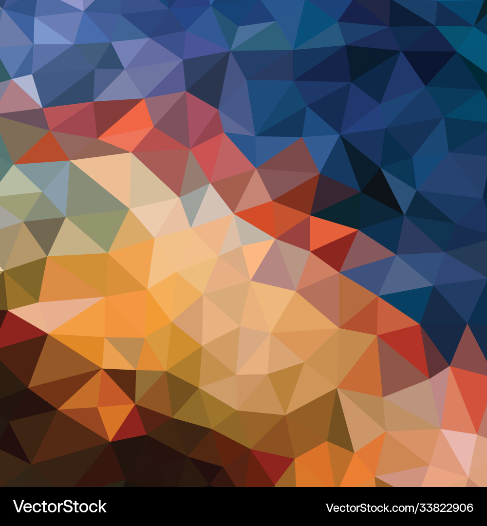 Abstract Polygonal Pattern Vector Image