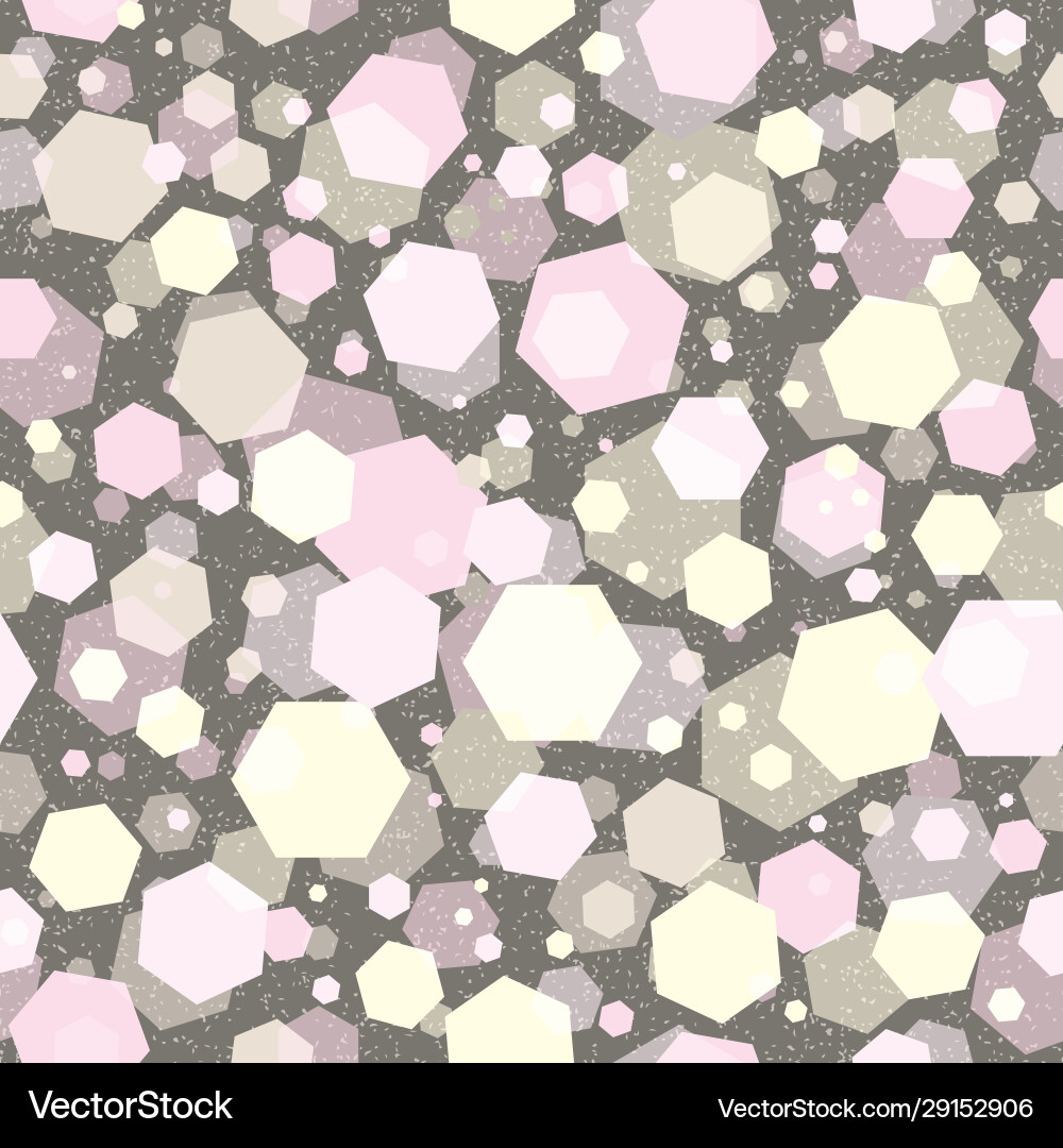 Abstract seamless pattern hexagons Abstract seamless pattern hexagons Vector Image