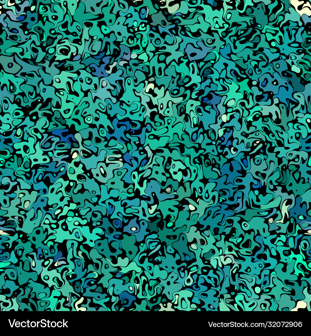 Geometric wavy abstract pattern polygonal square vector image