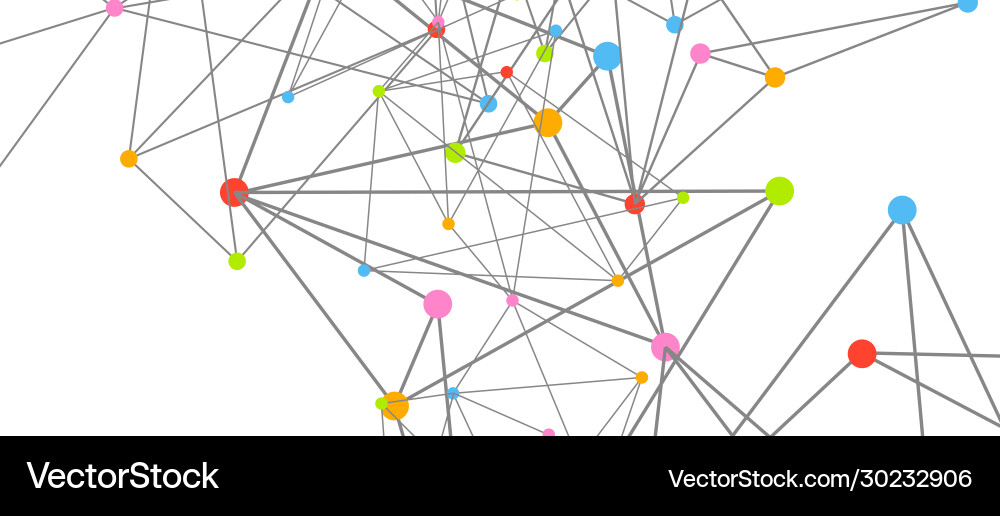 Line points connections triangular technology Line points connections triangular technology Vector Image