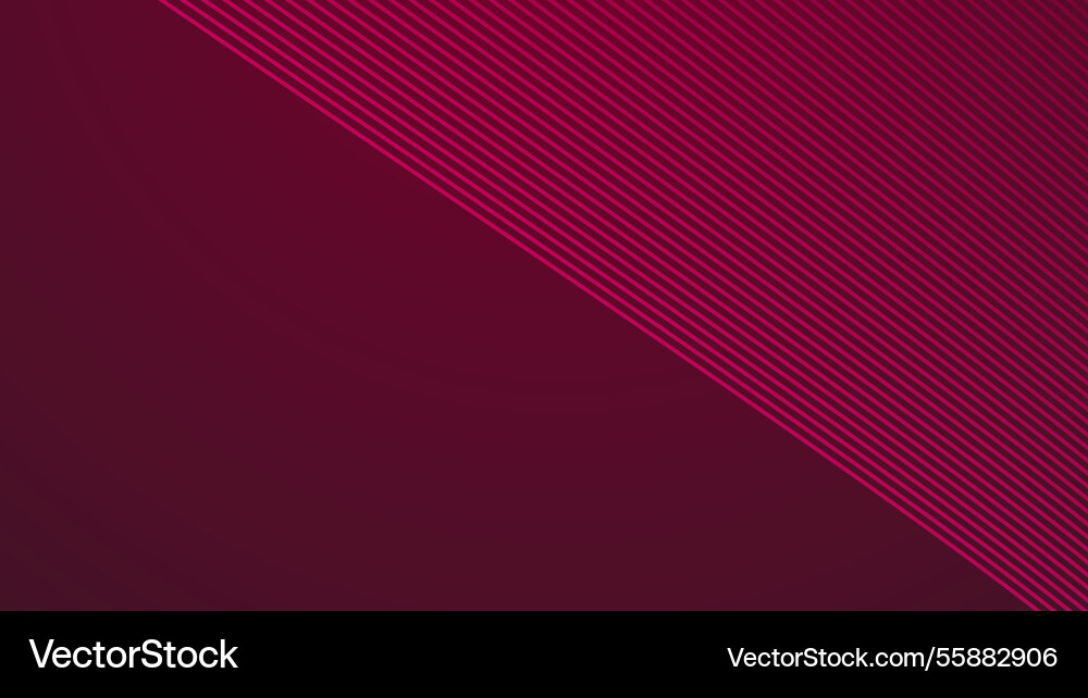 Red stripes line pattern abstract background vector image