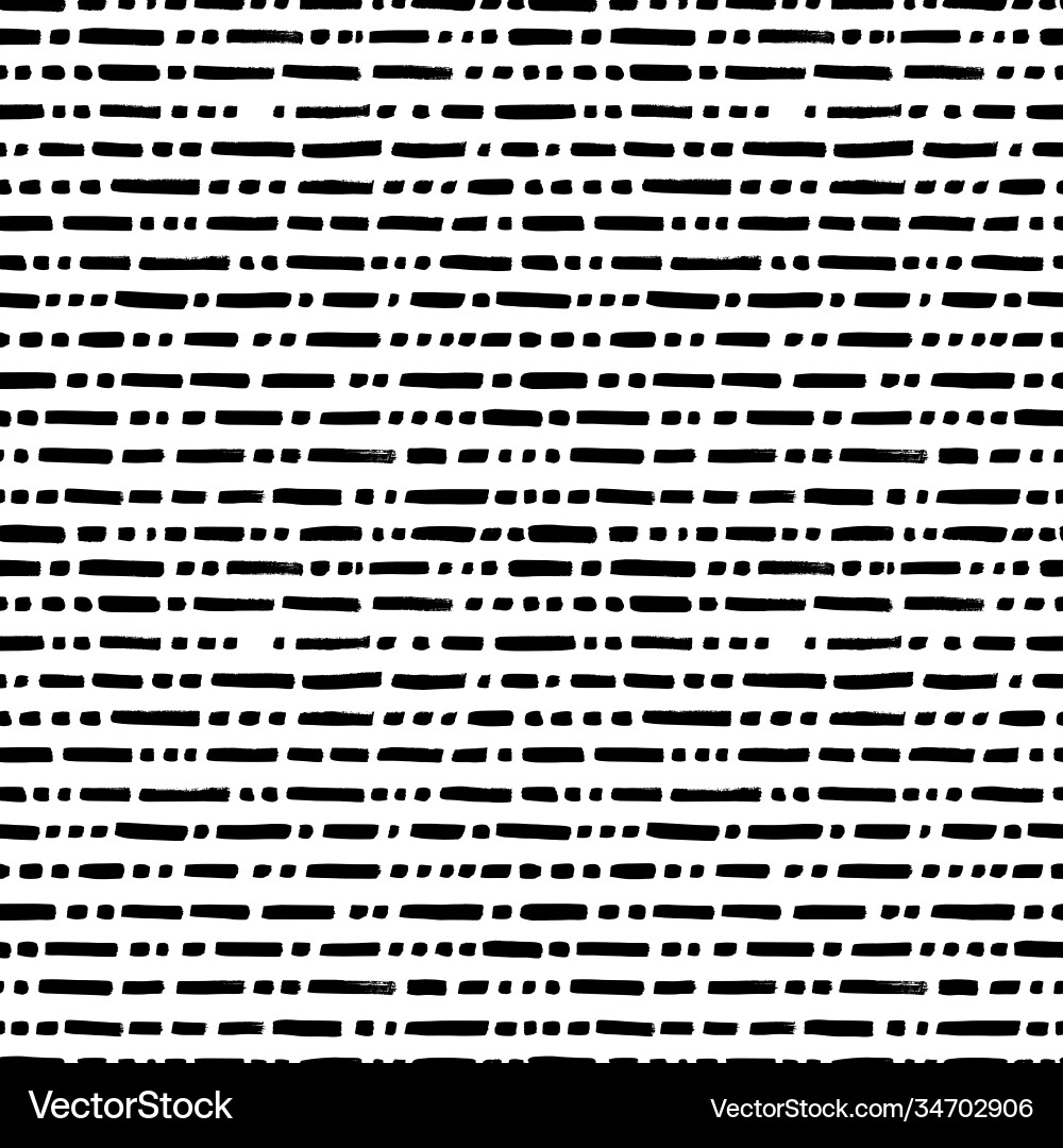 Short Dotted Lines Pattern vector image