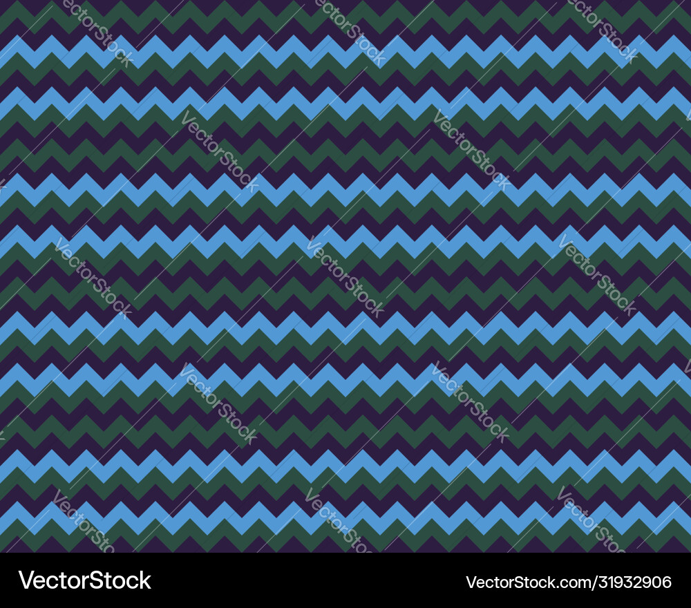 Zigzag pattern seamless zig zag background color Vector Image