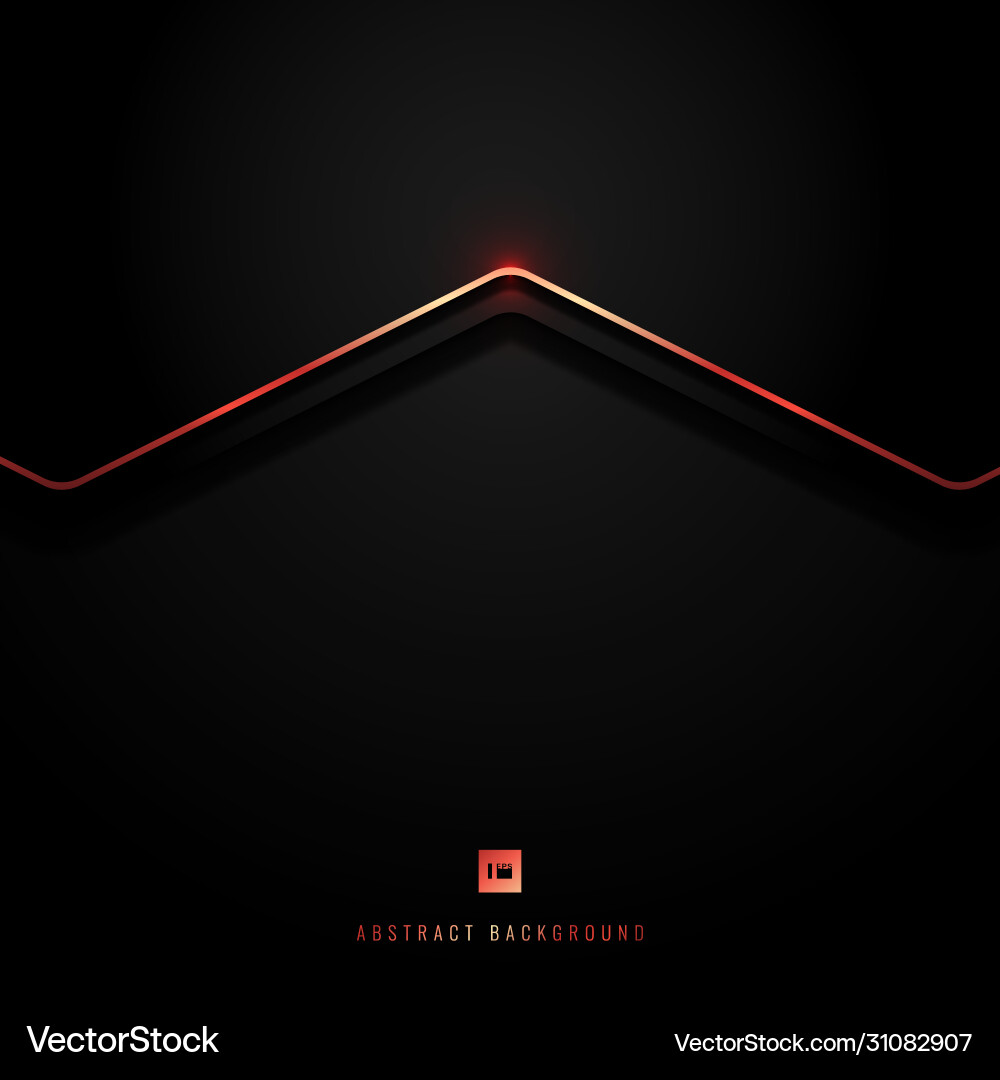 Metallic Overlap Triangle Background vector image