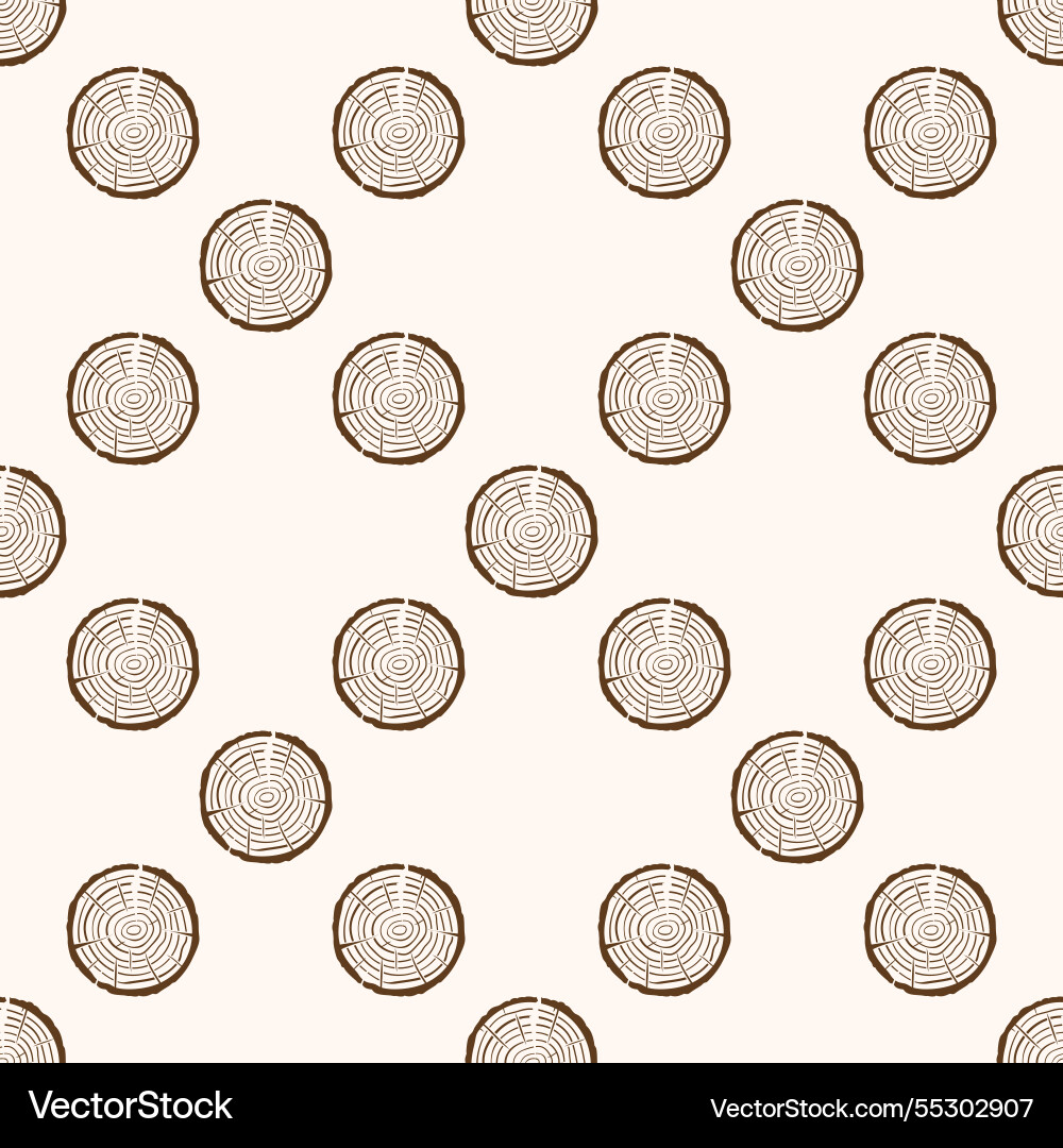 Tree trunk concept seamless pattern Tree trunk concept seamless pattern vector image