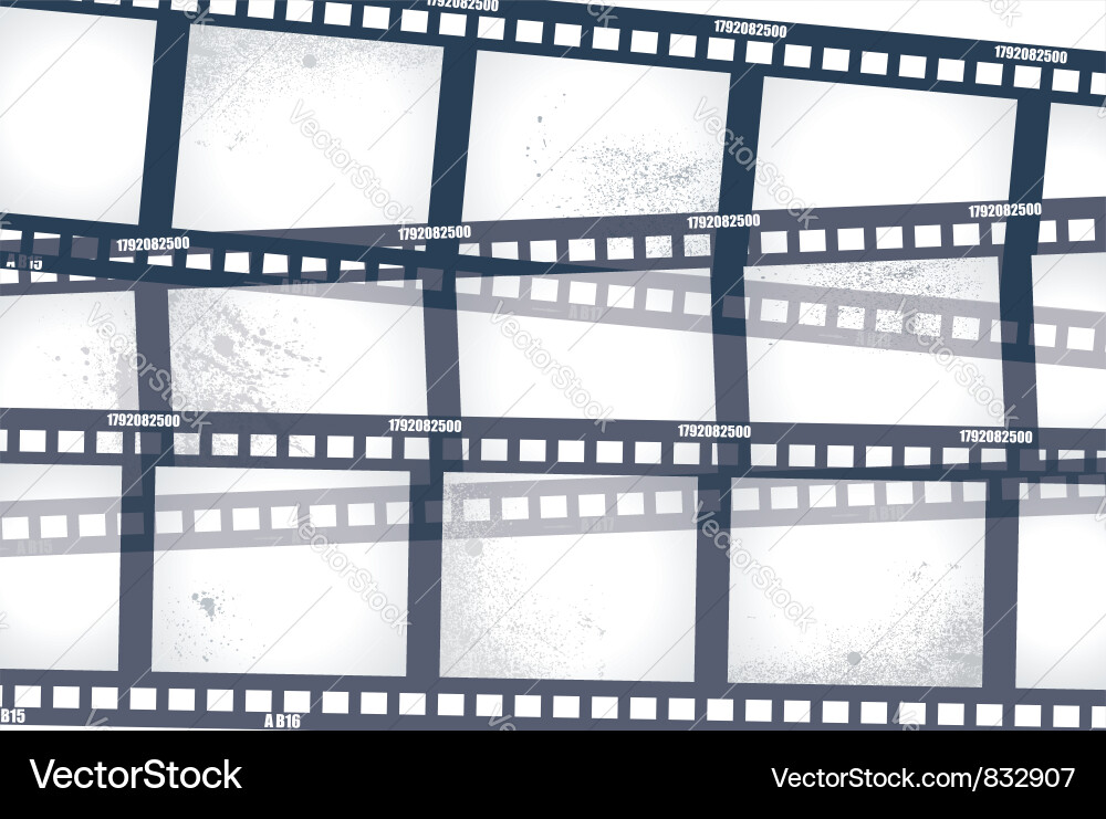 Vintage Film Strip Vector Image