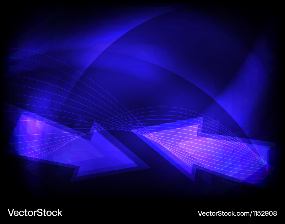 Abstract arrows background vector image