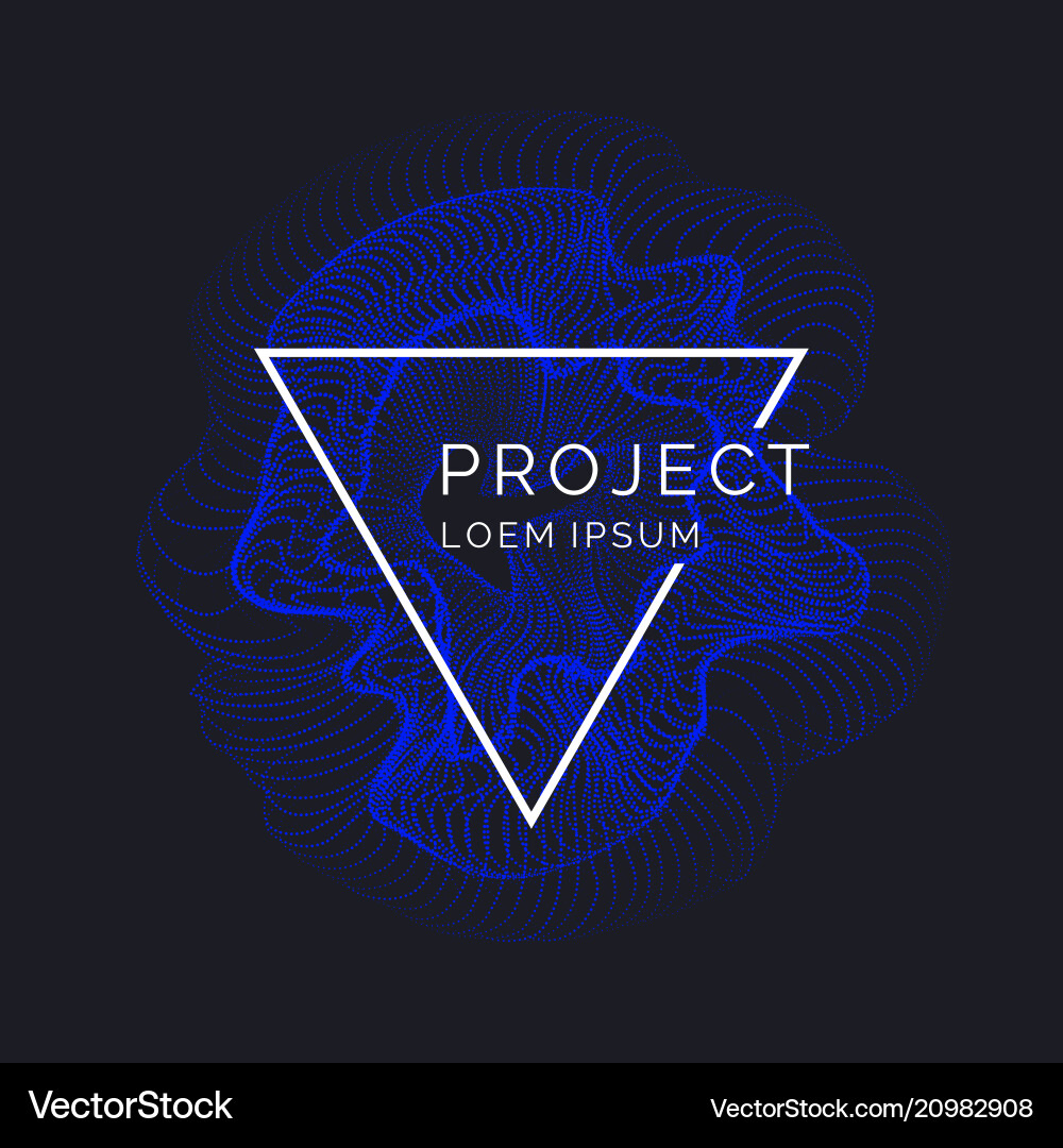 Abstract background with dynamic waves Abstract background with dynamic waves vector image