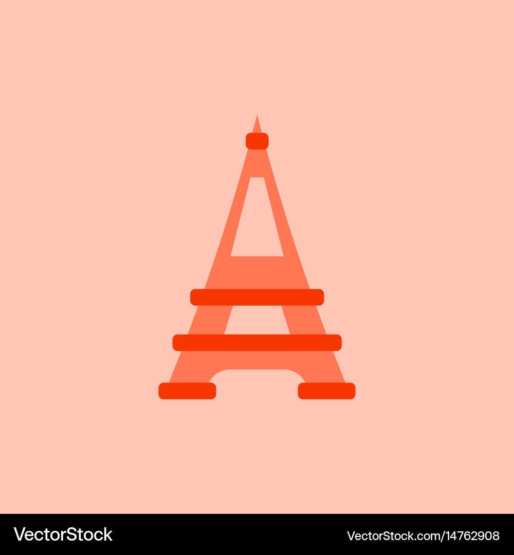 Eiffel tower vector image