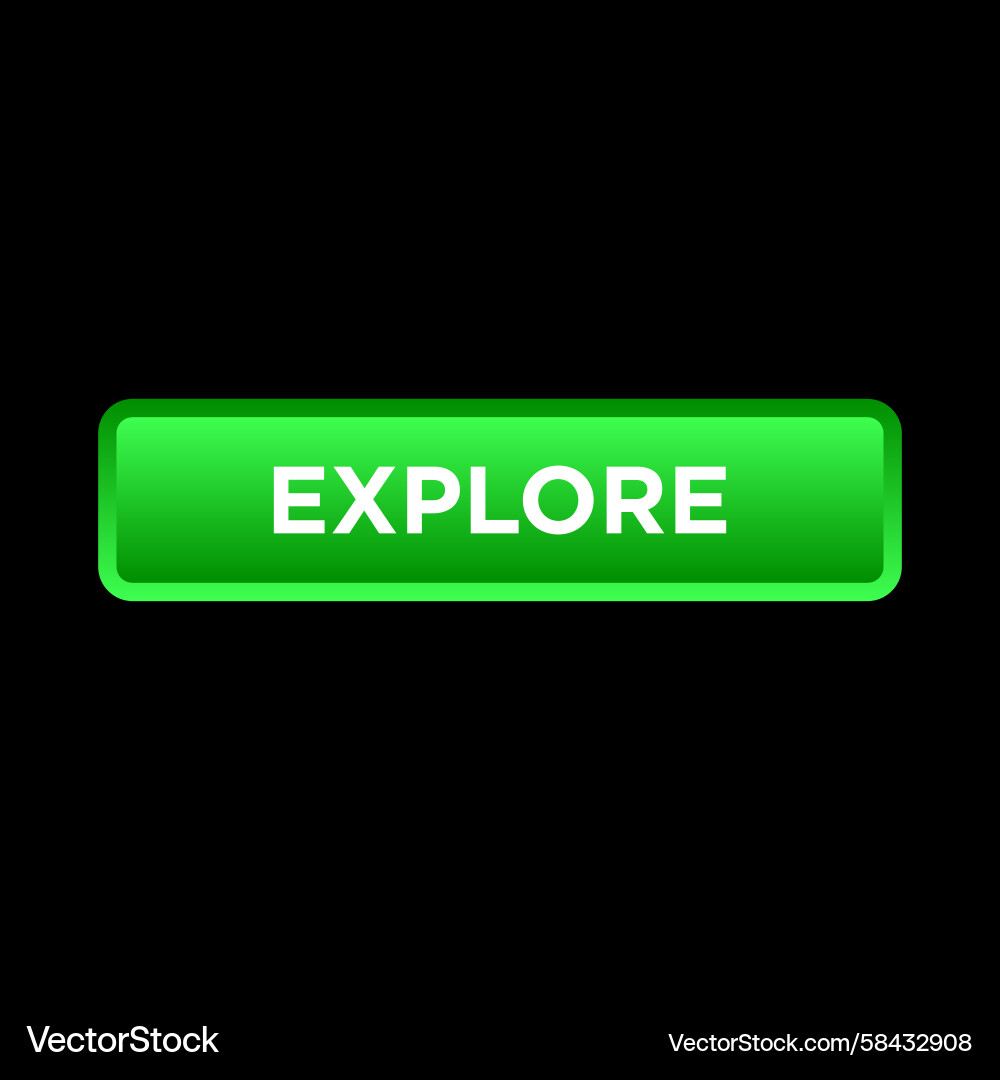 Explore Button Website Template Vector Image