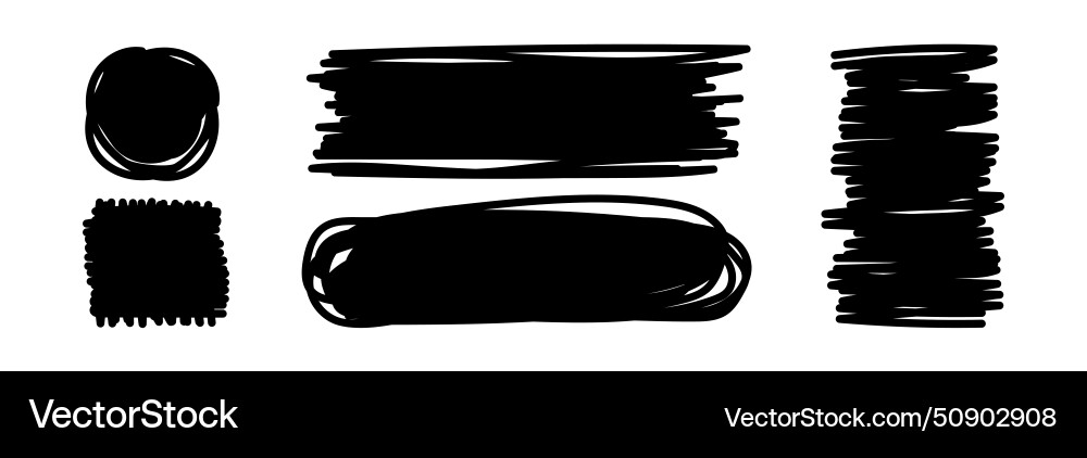 Frames for selecting text Vector Image