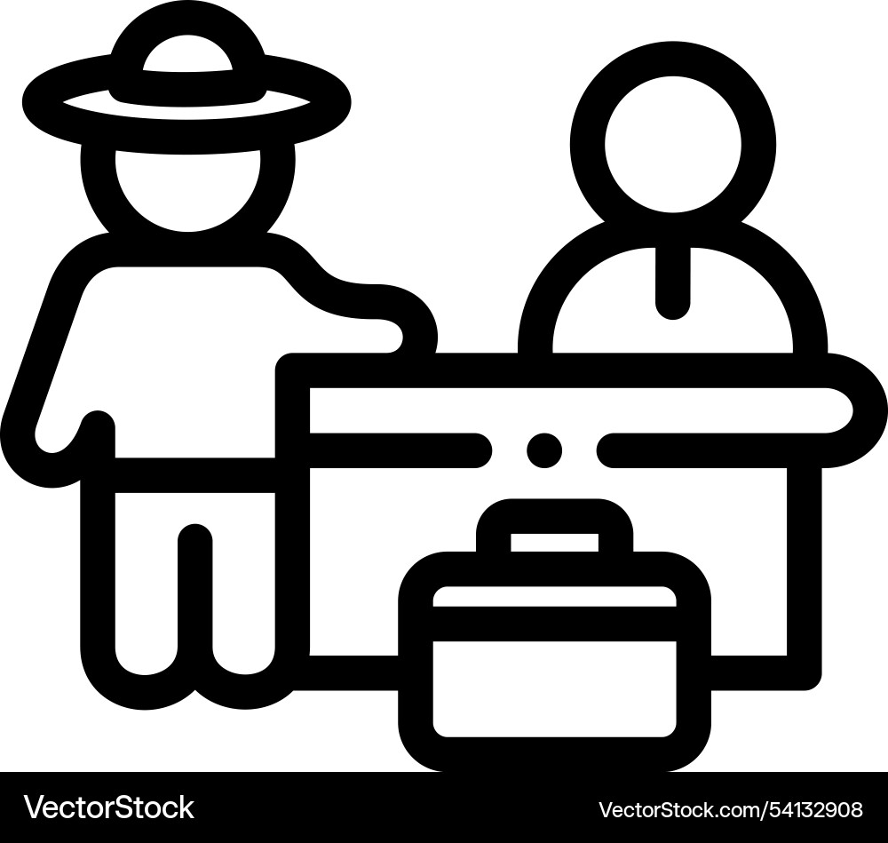 Inbox icon thin linear style design isolated Inbox icon thin linear style design isolated vector image