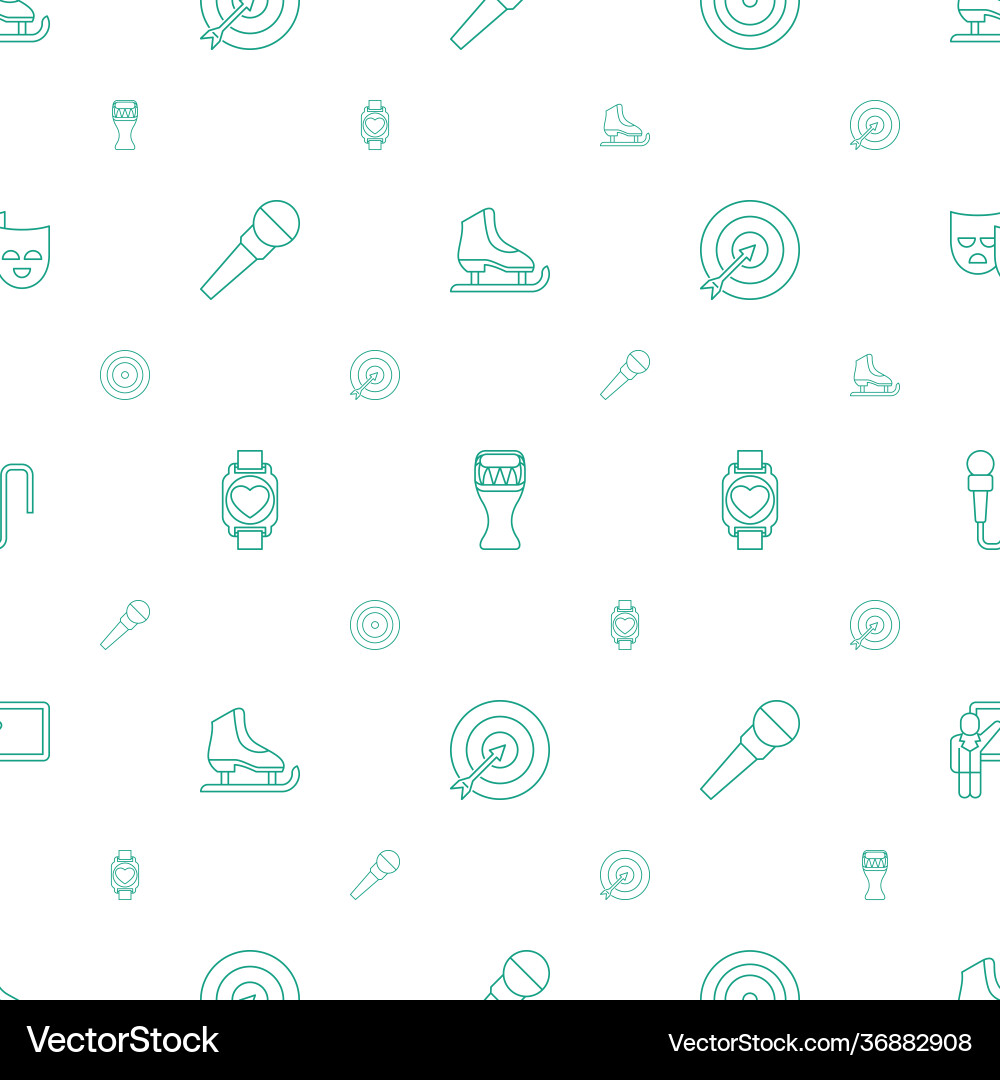 Performance icons pattern seamless white Performance icons pattern seamless white Vector Image