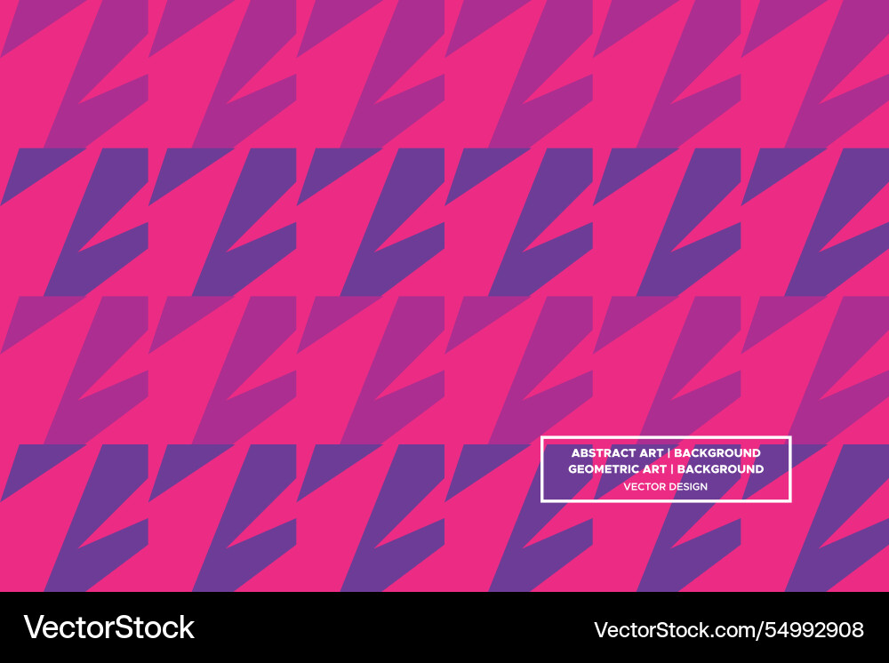Triangle shapes geometric pattern vector image
