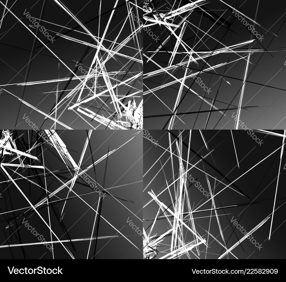 Abstract geometric with random chaotic elements Abstract geometric with random chaotic elements vector image