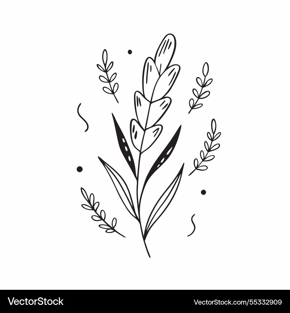 Delicate spring nature seamless pattern with soft Delicate spring nature seamless pattern with soft Vector Image