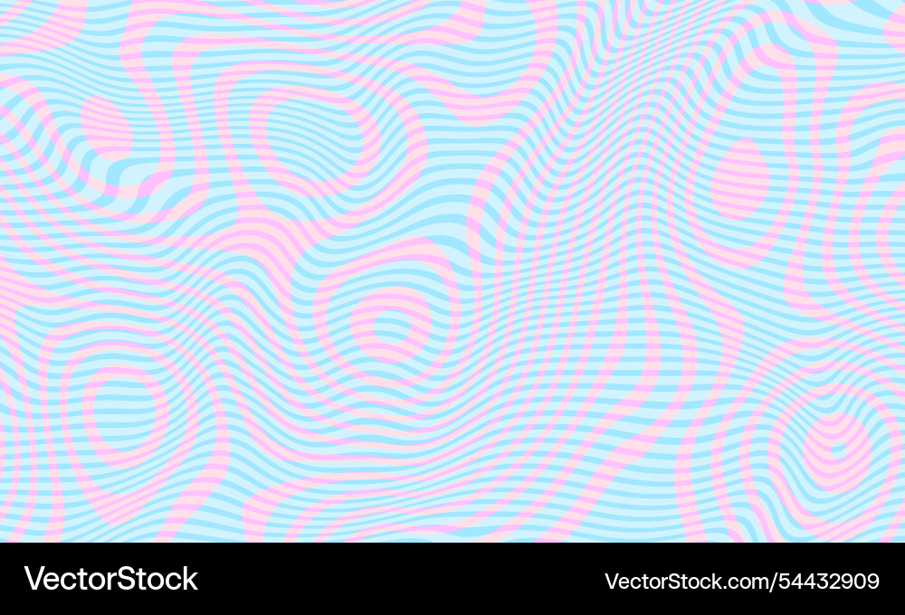 Fluid curved lines pattern abstract Vector Image