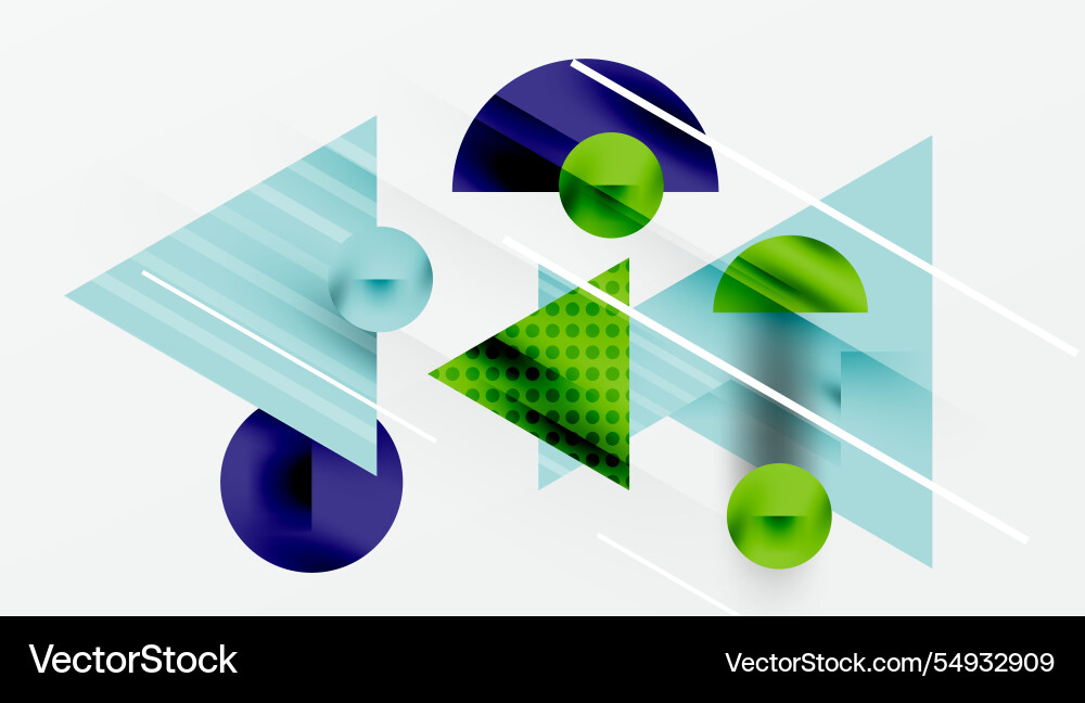 Modern abstract design with overlapping Modern abstract design with overlapping vector image