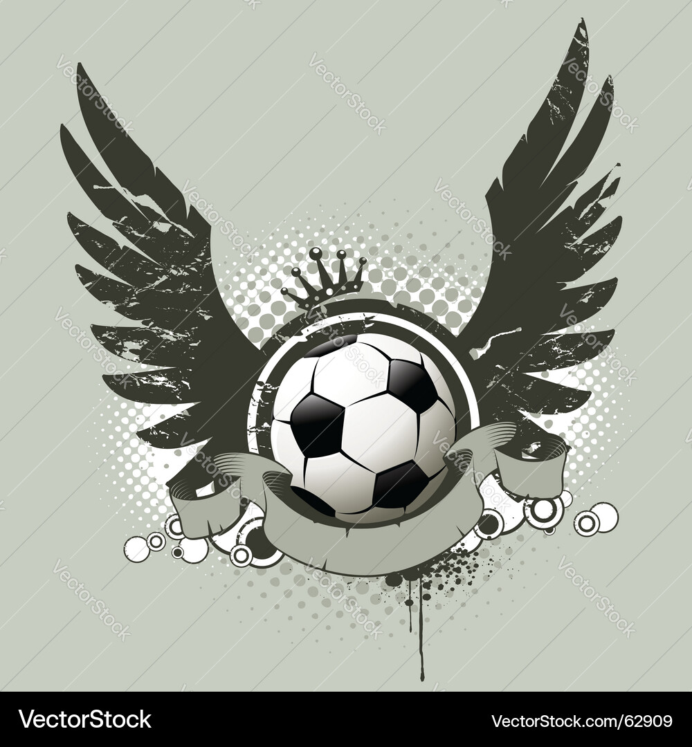 Urban Street Soccer Vector Image