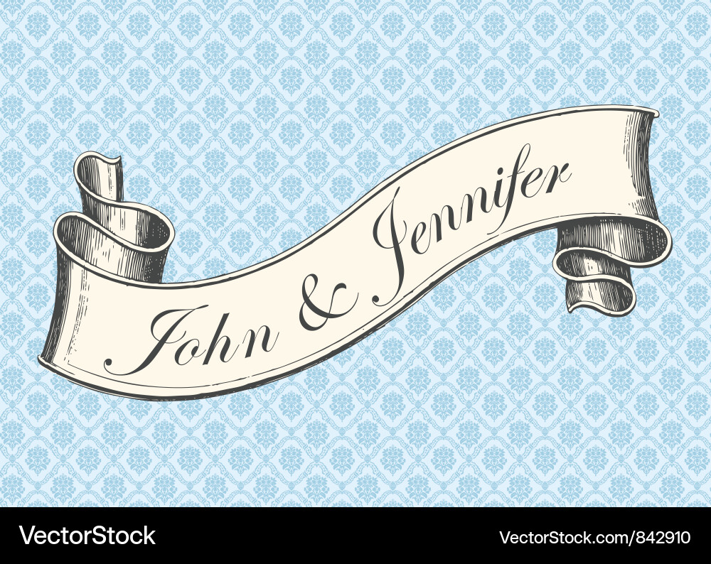 Elegant Scroll Pattern vector image