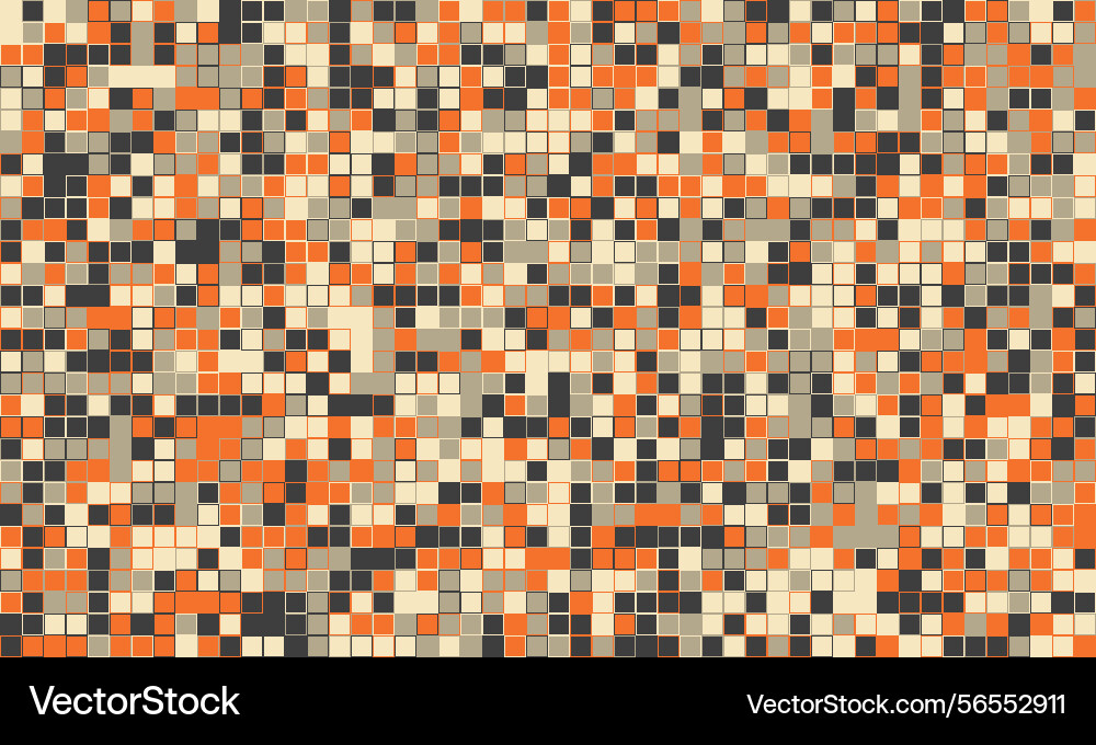 Abstract mosaic pattern earthy tones create Abstract mosaic pattern earthy tones create vector image