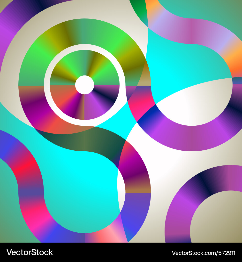Eps10 contour gradient curves Vector Image