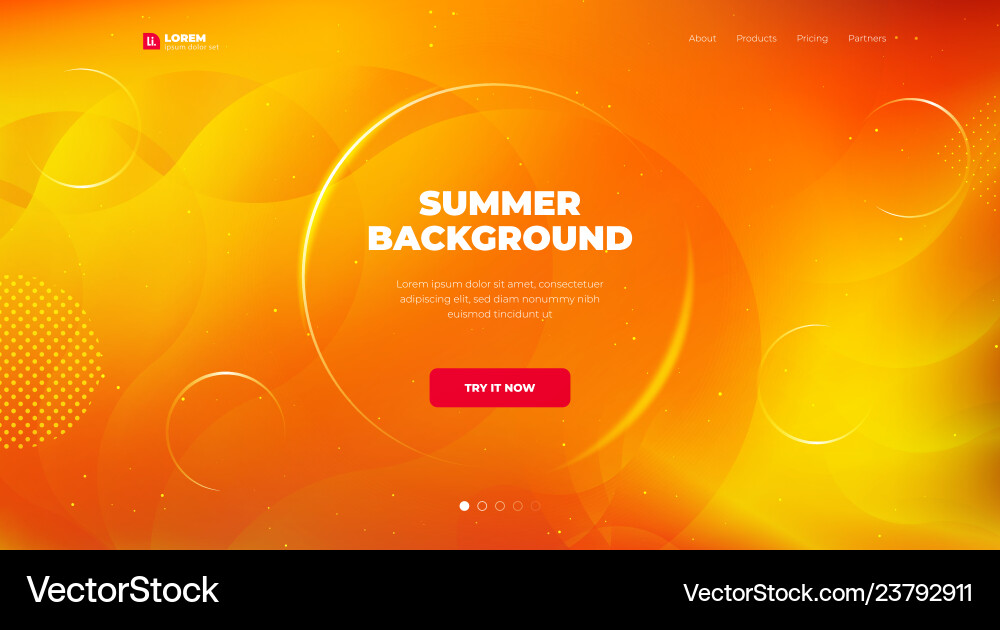 Fluid Color Liquid Gradient Background vector image