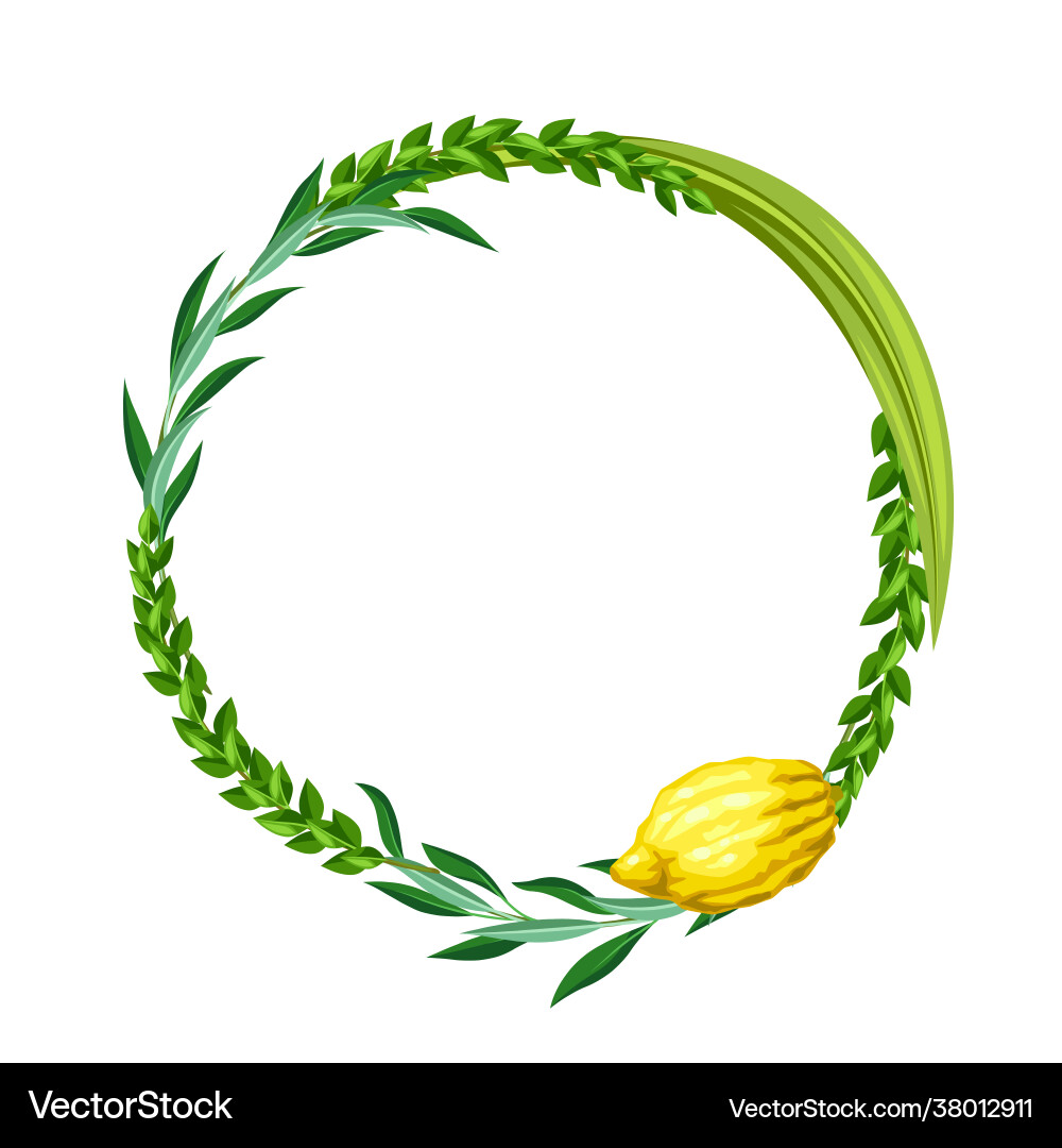 Happy sukkot decorative frame holiday background Happy sukkot decorative frame holiday background vector image