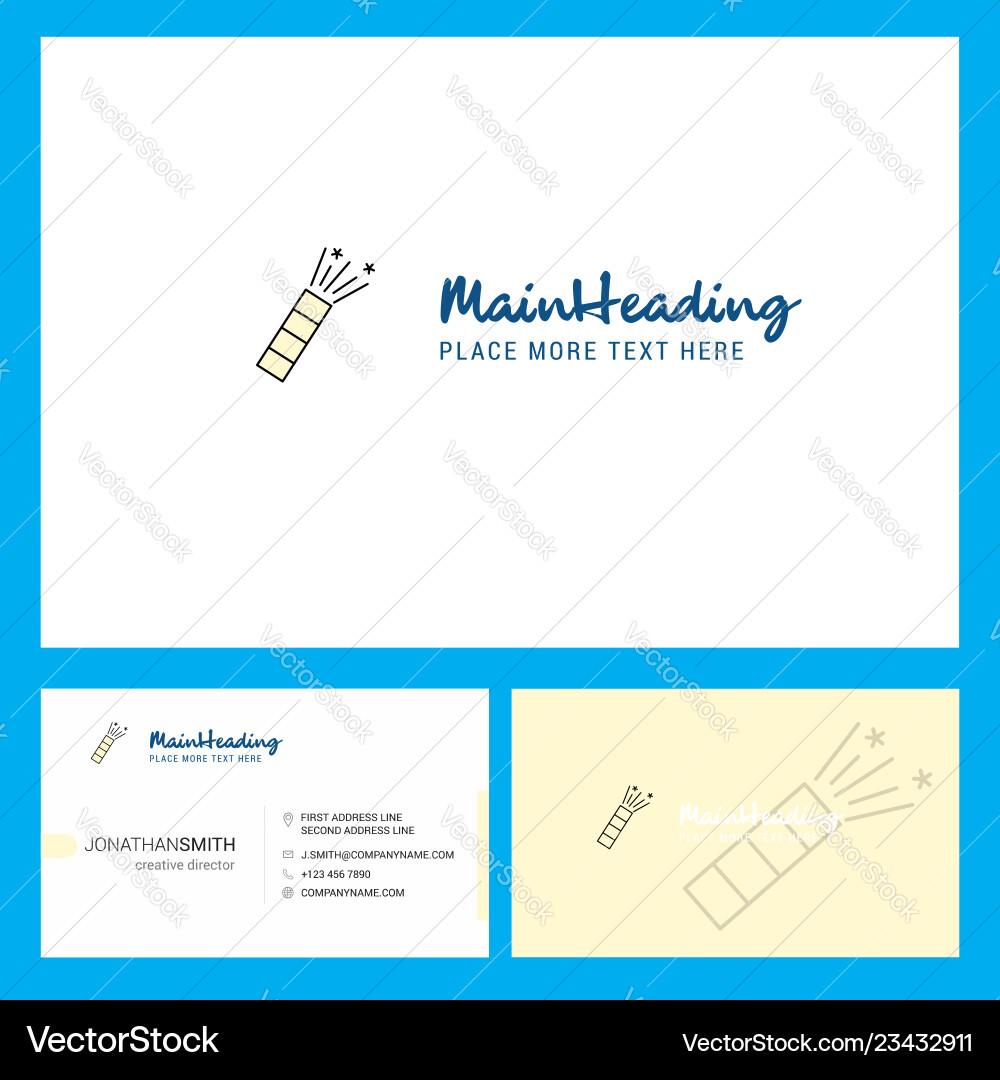Pop logo design mit tagline vorne und hinten Pop logo design mit tagline vorne und hinten vektorbild