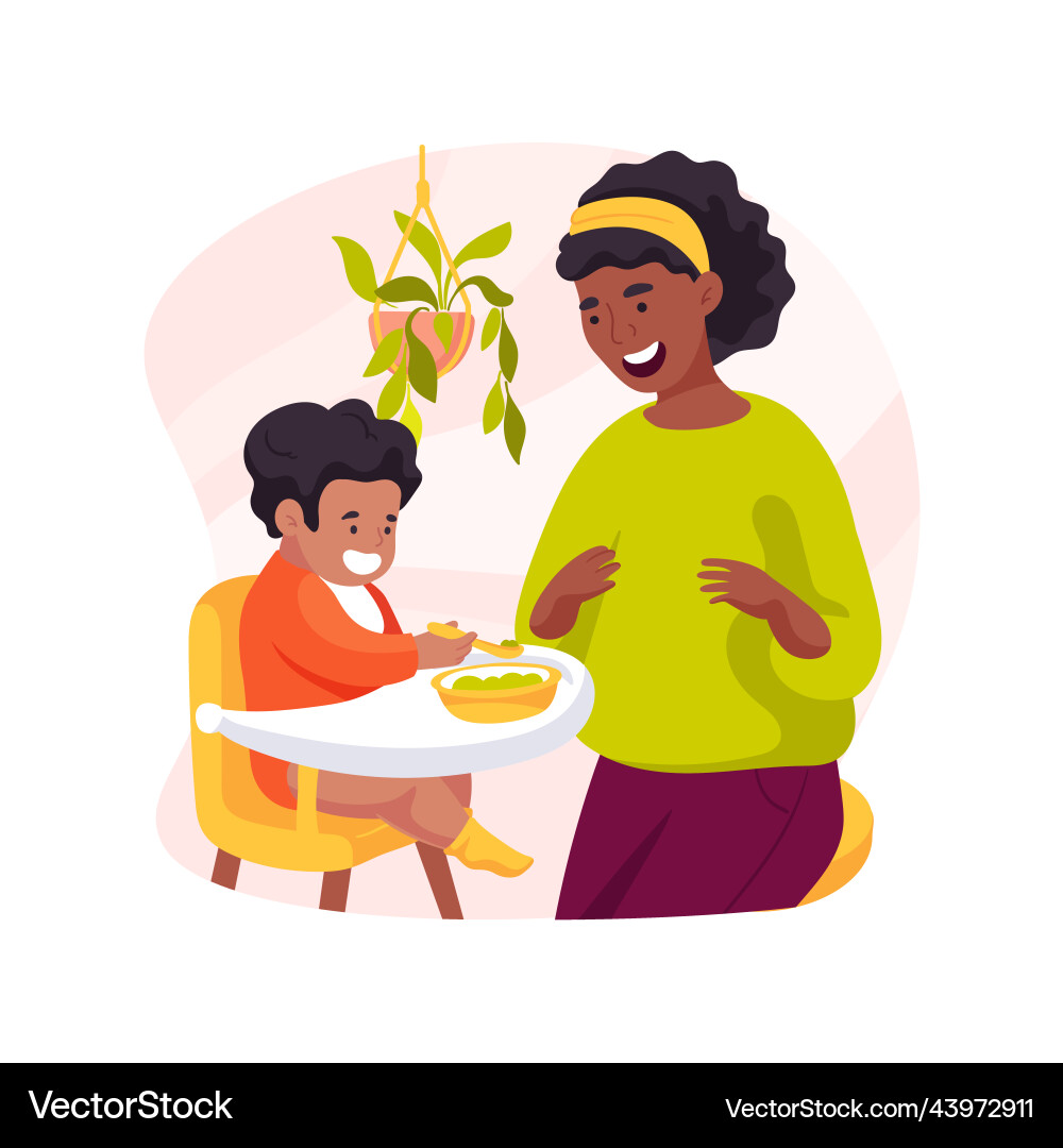 Using a fork and spoon isolated cartoon Using a fork and spoon isolated cartoon vector image
