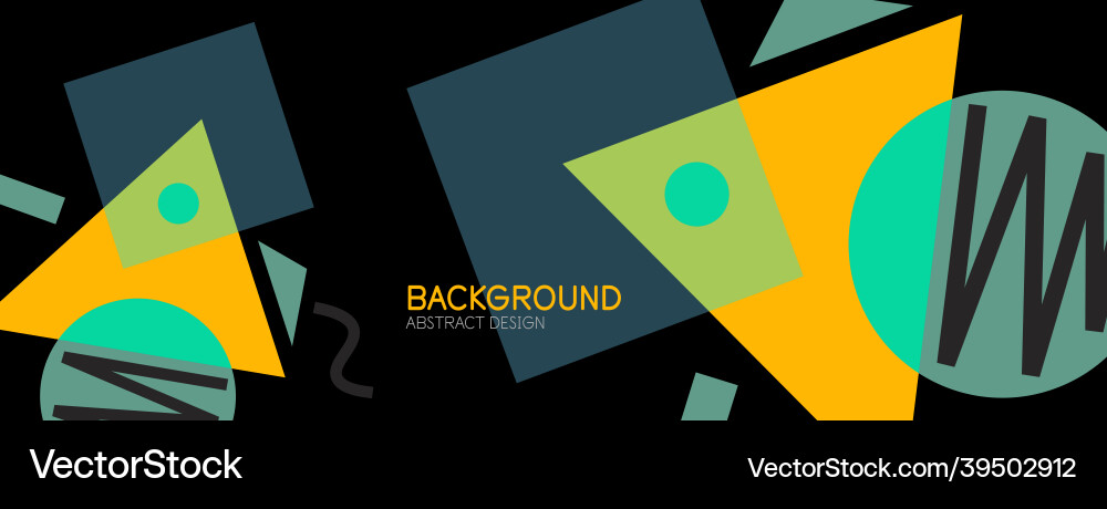 Abstract background blocks lines triangles Abstract background blocks lines triangles vector image