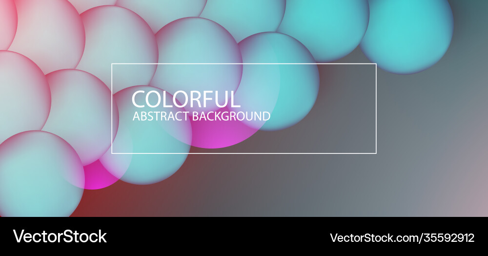Abstract colorful circle background Abstract colorful circle background vector image
