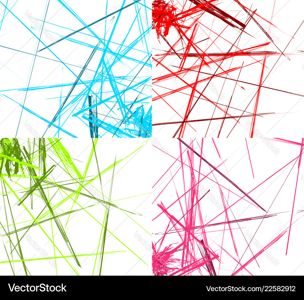 Abstract geometric with random chaotic elements Abstract geometric with random chaotic elements vector image