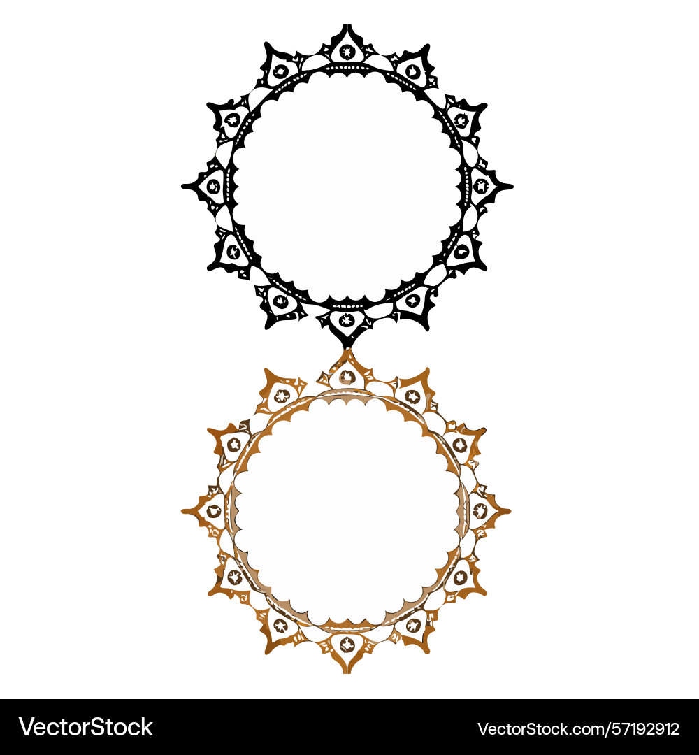 Classy borders Classy borders vector image