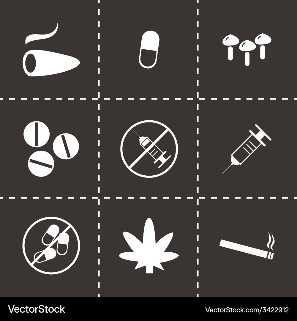 Download icons set vector image