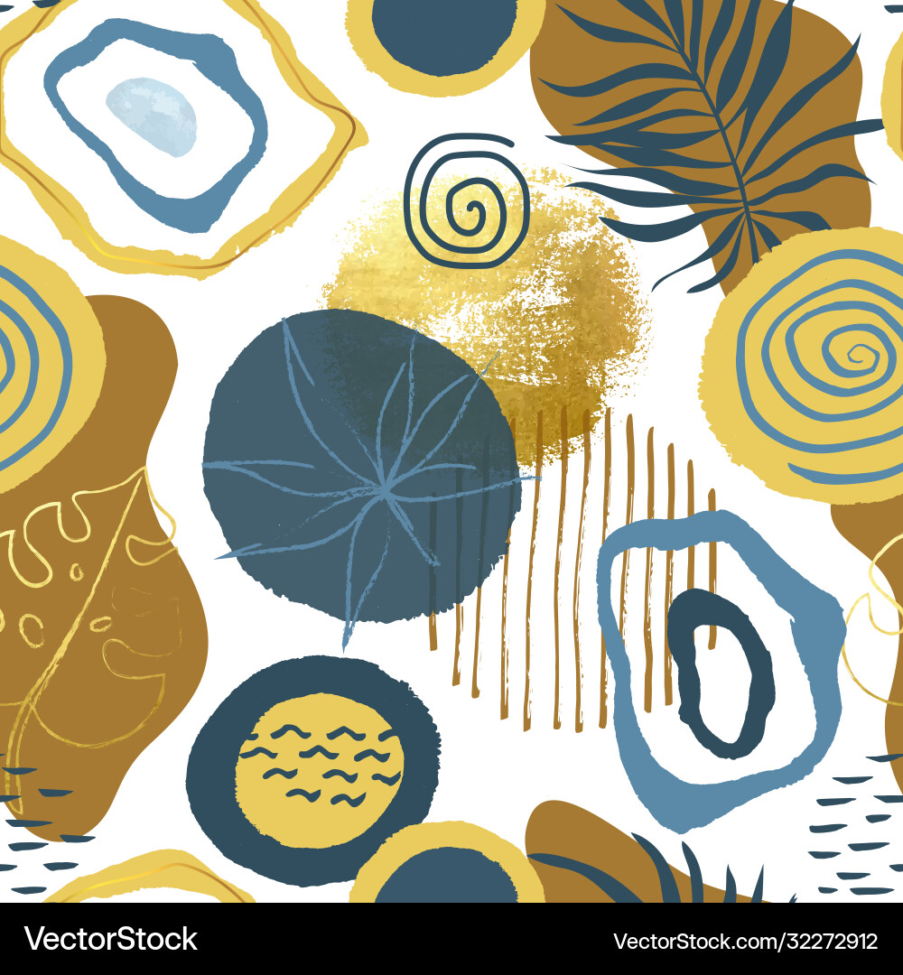 Hand Drawn Abstract Pattern vector image