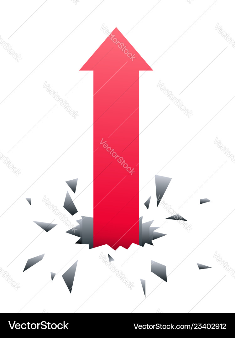 Hand drawn arrow set isolated on white background vector image