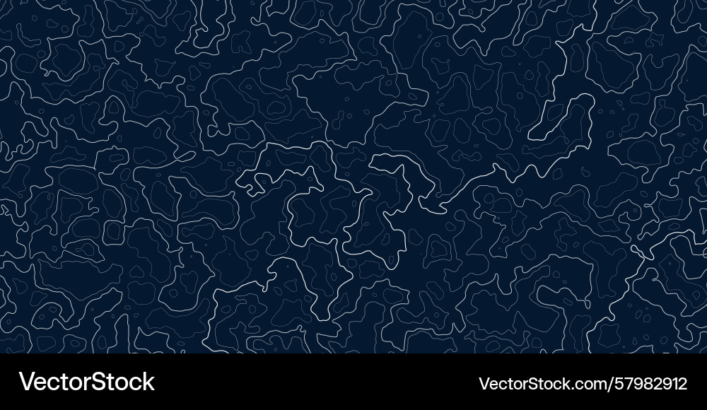 Intricate dark background with abstract contour Vector Image