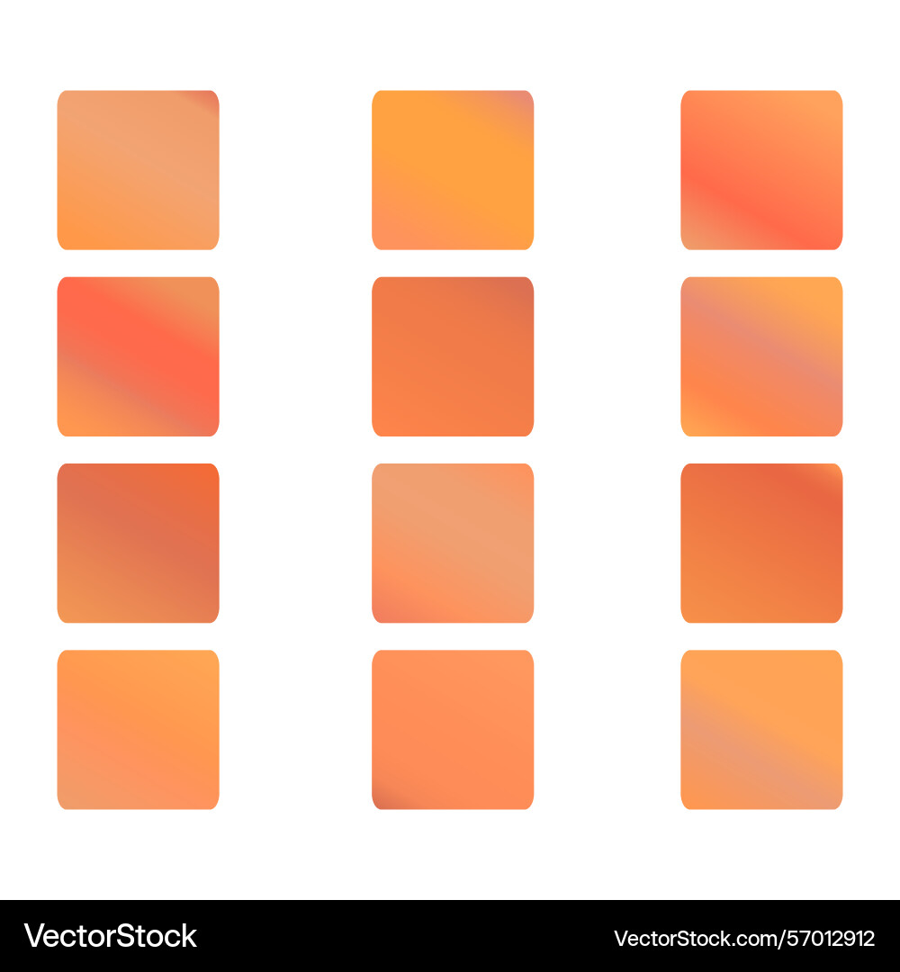 Mobile screen lock display collection of colorful Mobile screen lock display collection of colorful vector image