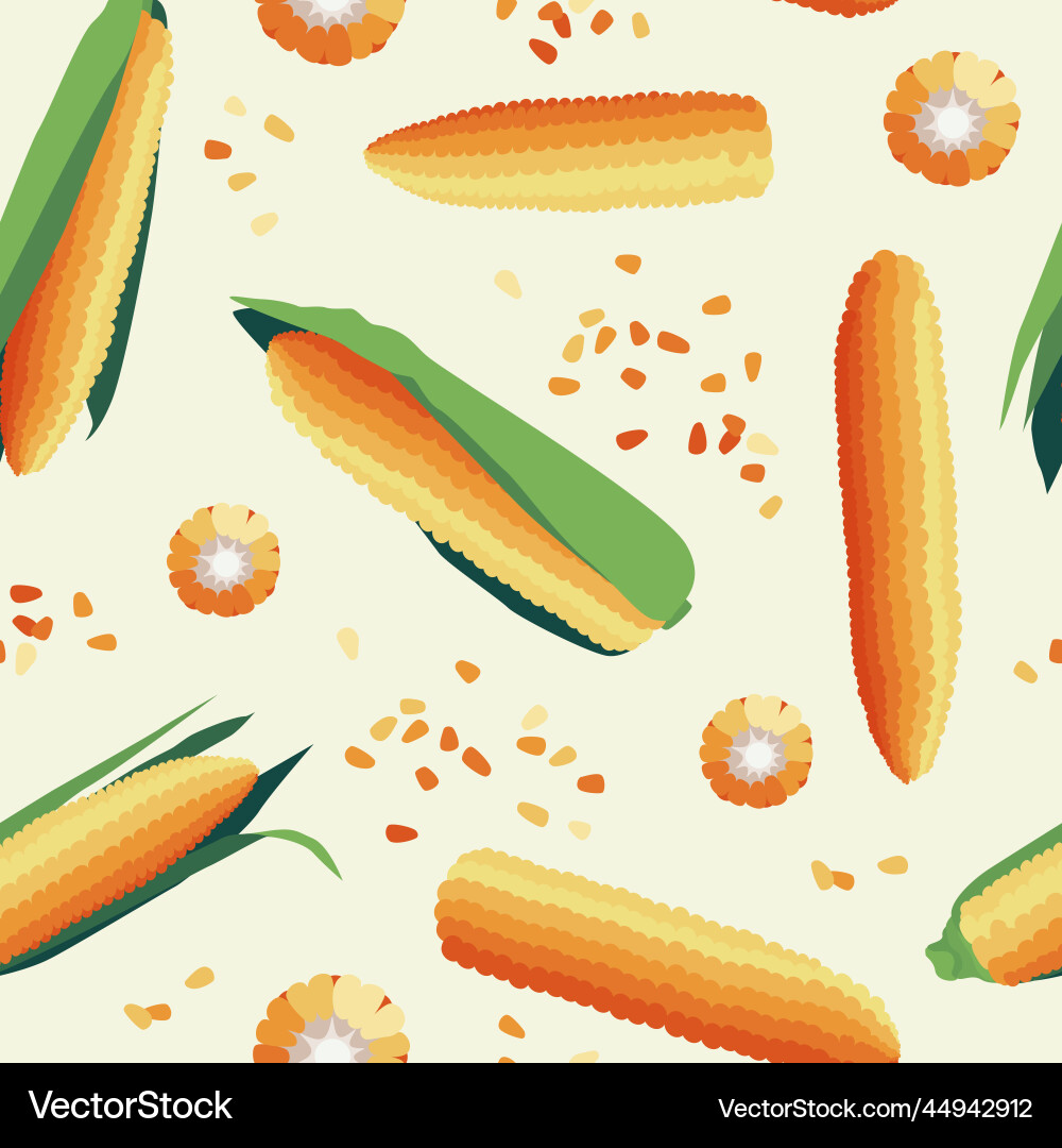 Pattern minimalistic gradient corn Pattern minimalistic gradient corn vector image