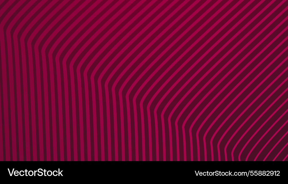 Red Striped Abstract Line Pattern vector image