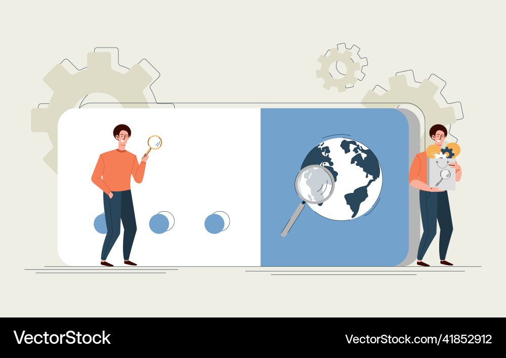 Search engine optimization vector image